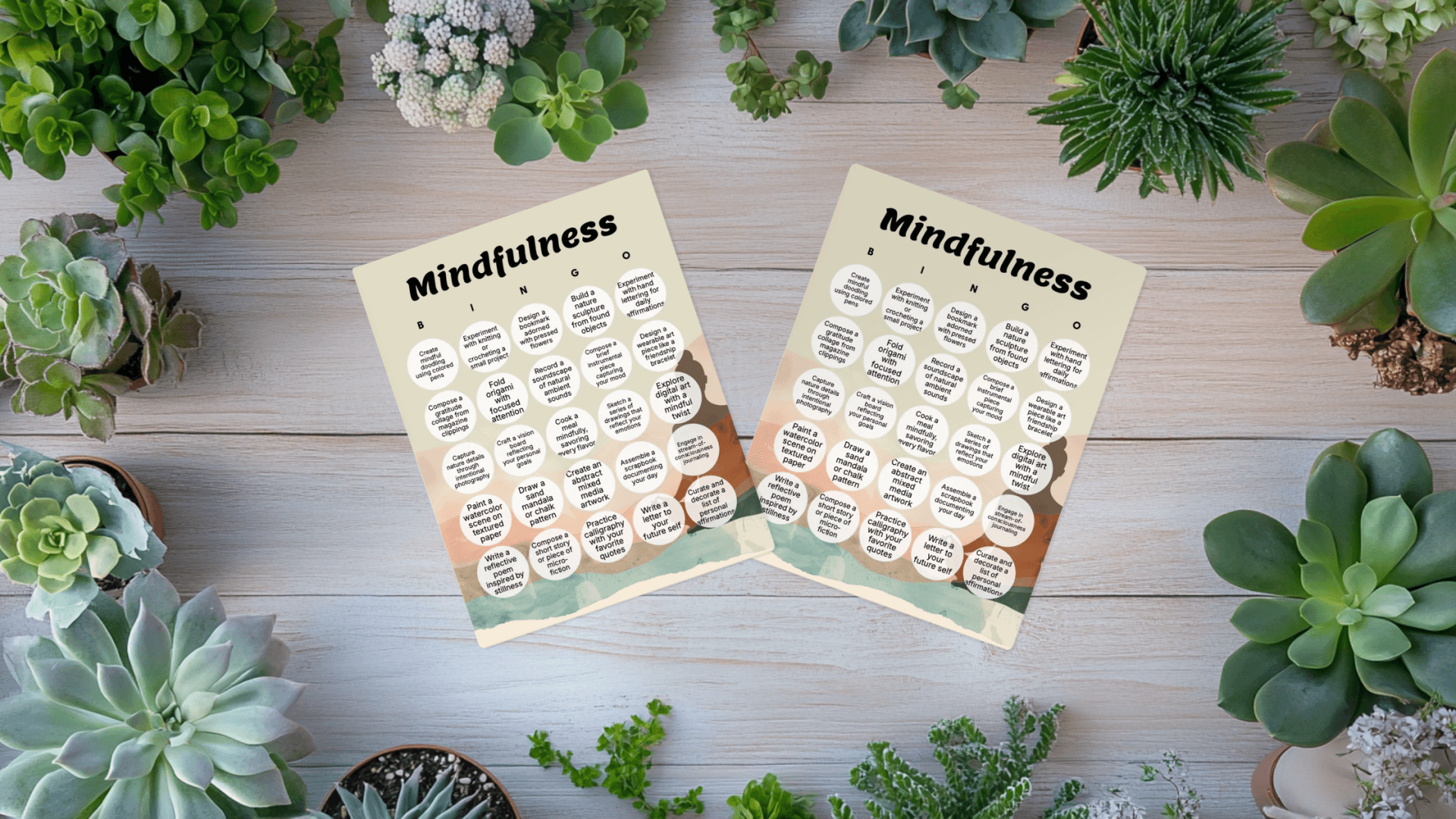 mindfulness bingo