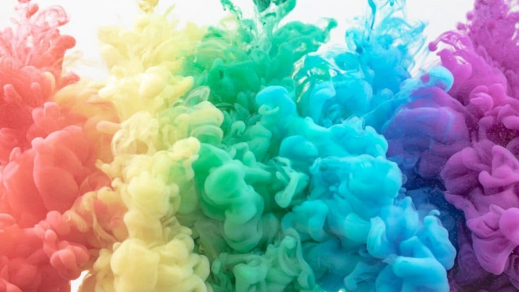 assorted color smoke